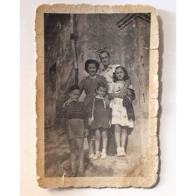 A Tattered But Beautiful Family Portrait From Italy