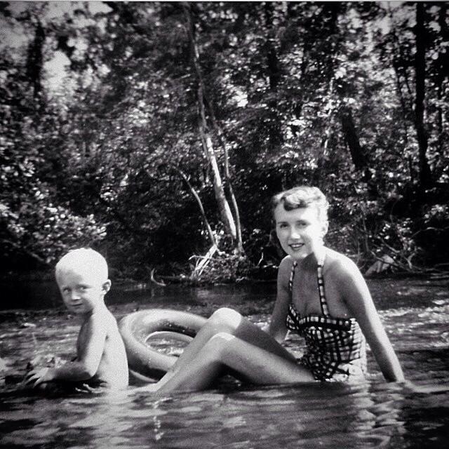 Happy Memories of Family Fun at a Swimming Hole in Missouri
